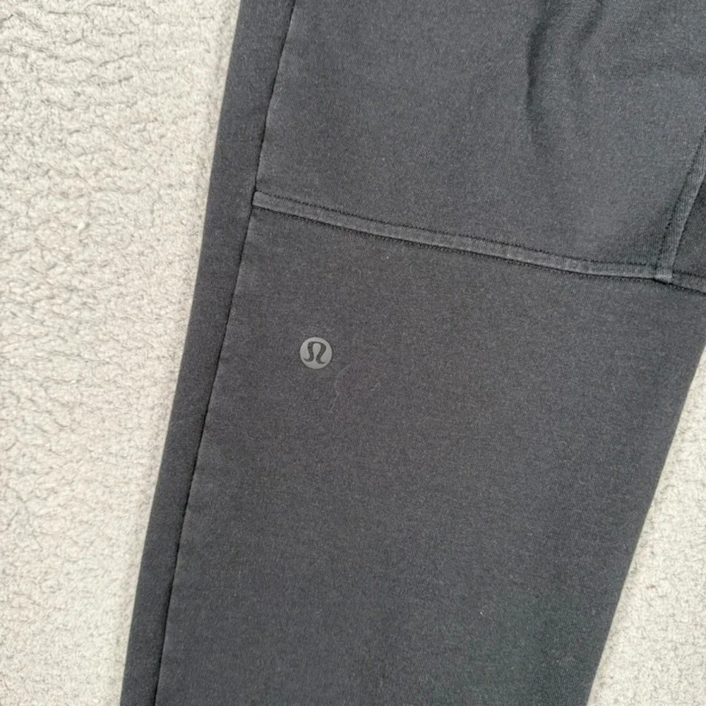 Lululemon‎ Pants Mens Medium Black City Sweat Joggers Elastic Waist LA Clippers